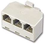 GE TL96161 Telephone Triplex Adapter