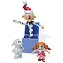 Rudolph the Red Nosed Reindeer Charlie in the Box Action Figure with Misfit Doll and Elephant