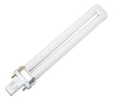 13 watt T4 2-Pin (GX23) Base 6,500K Duo-Tube Compact Fluorescent Eiko Light Bulb