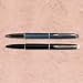 Waterman 42002w Waterman Hemisphere Stick Rlr Ball Pen, Blk Lacquer Brl, Blk Ink, Fine, 0.70 Mm, 1 Unit