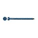 3/16" x 3-1/4", Powers Tapper+ Concrete Screws, Hex Washer Head, Blue Perma-Seal Coated Carbon Steel, 100/Bx