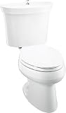 Toilet Two Piece Elongated by Kohler - K-3468 in Wild Rose