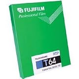 Fujifilm Fujichrome T64 Tungsten Balanced, Color Slide Film ISO 64, 4 x 5