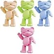 Stikfas Mbear Series 1 Action Figure 4-Pack