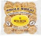 Neva Betta Whole Wheat Crackers, 5.5OZ (Pack of 36)