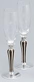 IMPERIAL CHAMPAGNE GOBLET - SILVER/ GLASS IMPERIAL CHAMPAGNE GOBLET