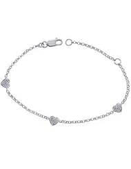 Disney® Heart Bracelet Sterling Silver 650763