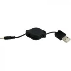 OLIVIASPHONES NOKIA THIN PIN RETRACTABLE USB CHARGER CABLE FOR NOKIA 6303i MOBILE PHONE