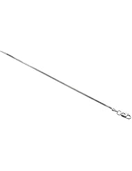 Sterling Silver Italian Square Snake Chain Necklaces & Bracelets 1mm thin Nickel Free, Sizes 7 - 30 inch
