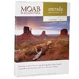 Moab Entrada Fine Art - 2-Side Natural Matte Inkjet Paper - 155 mil - 190gsm - 11 x 17 - 25 Sheets