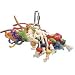 Appetizer Leather Kabob Bird Toy