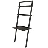 Bailey Leaning Desk with Shelves