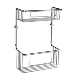 Smedbo Sideline Basic Double Bathroom Shelf