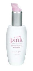 Pink Silicone Lube For Ladies 1.7Oz. (Package of 3)