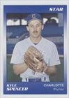 Kyle Spencer (Baseball Card) 1990 Charlotte Rangers Star #27