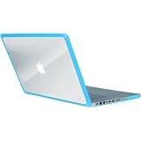 iLuv Dual Material Skin for Apple MacBook Pro15 Inch, Blue (iCC1205BLU)