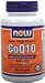 NOW CoQ10 Co-Enzyme Q10 600 mg - 60 Softgels