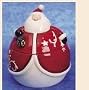 Ceramic Santa Cookie Jar