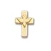 Gold-plated Tiny Confirmation Clutch-back Pin
