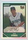 2007 Bowman Chrome Draft Refractors #BDP37 - Brian Stokes