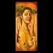 NOVICA Surrealist Painting - 'Eve in Yellow Paramo' (2006)