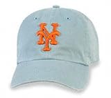 New York Mets Women's Blue Garment Washed Adjustable Cap