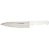 Basics P94801 8" White Cooks Knife with Polypropylene Handle