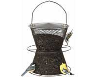 No/No Bronze Hourglass Bird Feeder