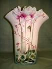 Franz Porcelain Cyclamen Charm Flower Vase