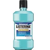 Listerine Advanced Antiseptic Mouthwash with Tartar Protection, Arctic Mint - 95 ML