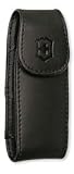 Swiss Army Victorinox Large Pocketknife Clip Pouch, Leather, Black