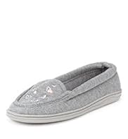 Secret Support™ Heart Moccasin Slippers