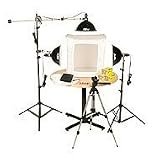 Smith Victor KLB-3, Three Light 1500 Total watt Photoflood Light Box Kit with 28 Shooting Tent.
