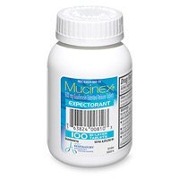 Mucinex Expectorant, Bi-Layer Tablets, 100-Count Bottle