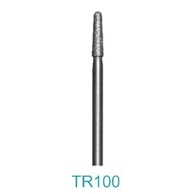 TR100 - 600 Grit Diamond Bur - 3/32" Shank (Made In USA)