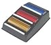 Foil dispenser with 3 rolls of assorted color foil.