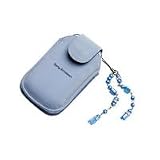Sony Ericsson - Etui tissu  Bleu DPY901687/2 - pour W300i / W710i / Z310i / Z520i / Z530i / Z550i / Z610i / Z710i