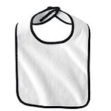 Rabbit Skins - Infant Snap Bib, Black