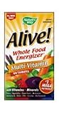 Nature's Way Multi-Vitamin, Alive! Whole Food Energizer, Tablets, 90 tablets