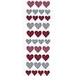 Martha Stewart Crafts Halloween Glitter Heart Stickers