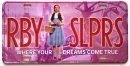 Wizard of Oz License Plate RBY SLPRS