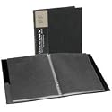 Art Portfolio 8.5 x 11" Storage Display Book, 24 Sleeves for 48 Views