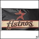 3 x 5 Feet Houston Astros Nylon - indoor MLB Flag Made in US.