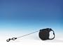 Flexi 10-Feet Small Animal Leash, 18-Pound, Black