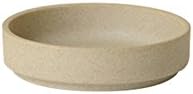 Hasami Porcelain Plate (Lid) Set of 2 Natural 3.1/3 x 7/8 (HP001)