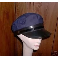 Navy Police Chief Chauffeur Costume Cap Hat
