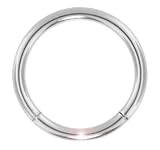 20 Gauge 1/4 - Solid 14kt White Gold Seamless Segment Ring