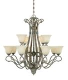 1-8605-12-121 - Savoy House - 12 Light Chandelier