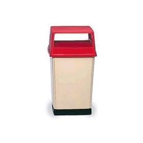 Rubbermaid FG256K00 Gray 42 Gallon LDPE Rigid Liner for Glutton Container