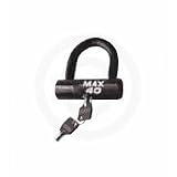 TRIMAX LOCK MOTORCYCLE - BLACK - ULTRA HIGH SECURITY DISC / CABLE LOCK - NEW